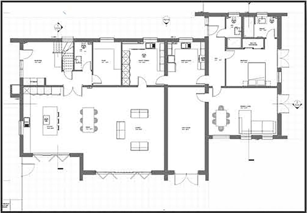 Lot: 148 - SITE WITH PLANNING FOR A FIVE-BEDROOM HOUSE WITH ANNEXE SET IN 0.4 ACRES - 
